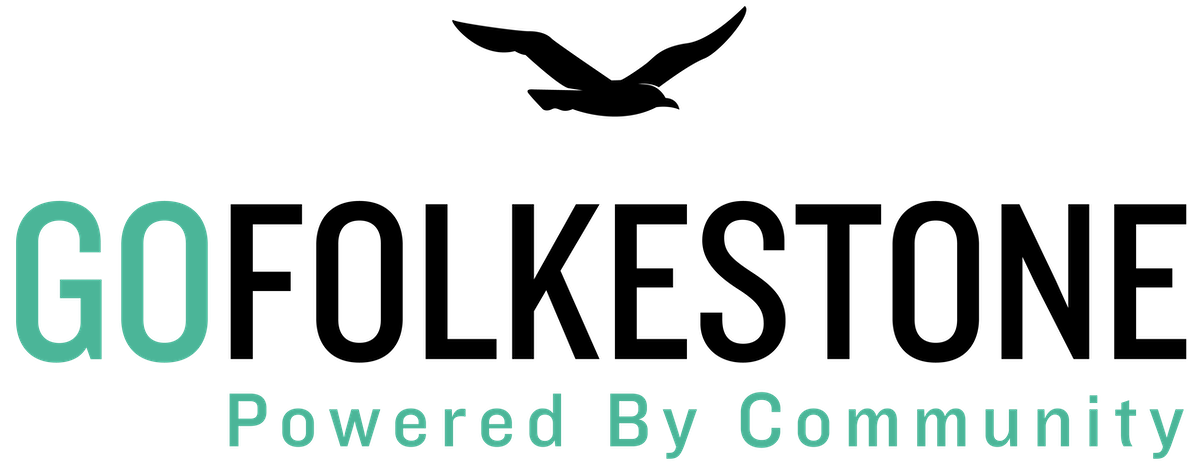 Go Folkestone Main Logo - Powered By Community